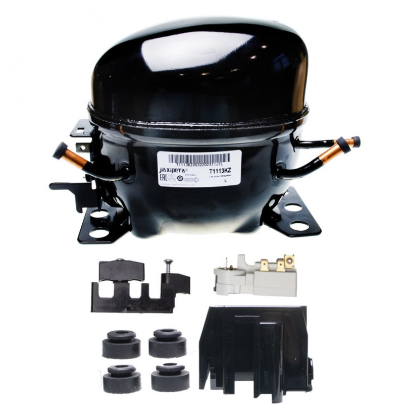 Компрессор Jiaxipera T1113KZ R-134 158w/-23.3°C , в коробке, (аналог 57-ого АСС)																