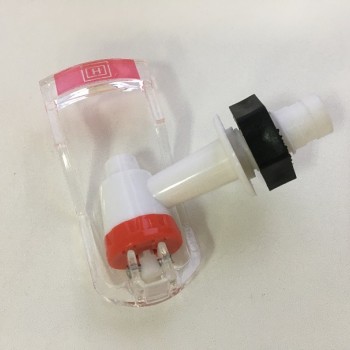 КРАН НА КУЛЕР ДЛЯ ГОР. ВОДЫ НАРУЖ. РЕЗЬБА С ГАЙКОЙ КРАСНЫЙ