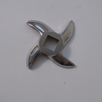 Нож для промышленной мясорубки Starfood, Enterprise, четырехгранник, отверстие 13,5 мм