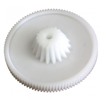 Шестерня Ротор, белая, конусная																