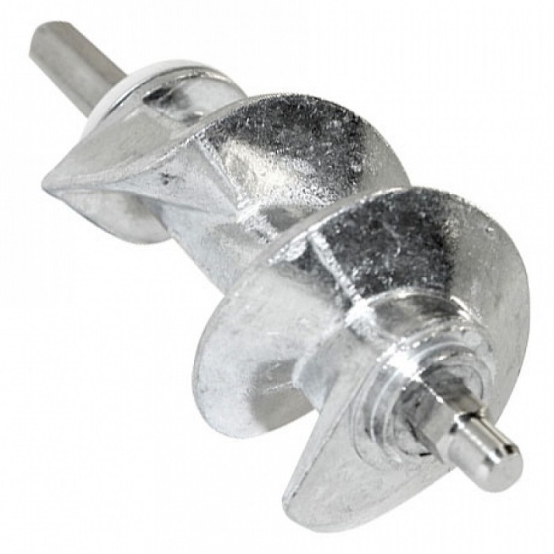 Шнек для мясорубки Moulinex, посадка-шестигранник (сторона 8 мм), L=113.2 мм, D=43 мм