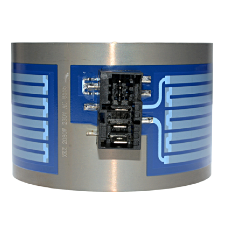 Тэн посудомоечной машины Bosch, Siemens, 2080W, D= 84мм, H= 55мм, большой, с разъёмом и термодатчико