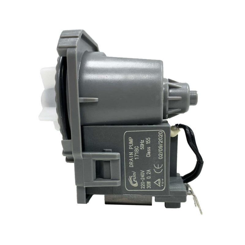 Сливной насос 30w, 4 защелки, помпа для посудомоечной машины Candy Hansa Midea Korting Lex