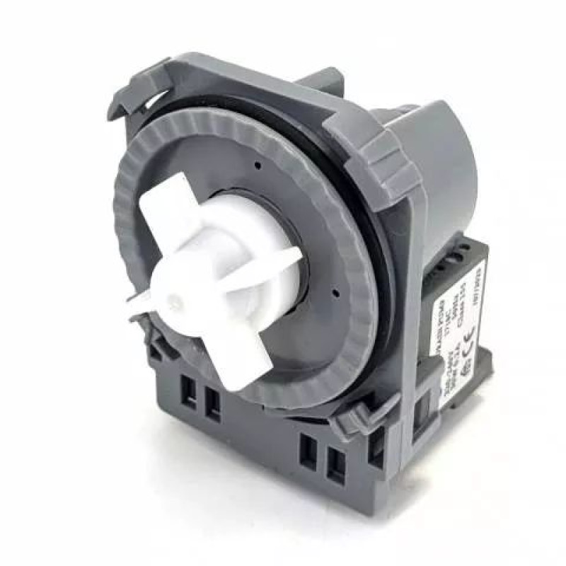 Сливной насос 30w, 4 защелки, помпа для посудомоечной машины Candy Hansa Midea Korting Lex