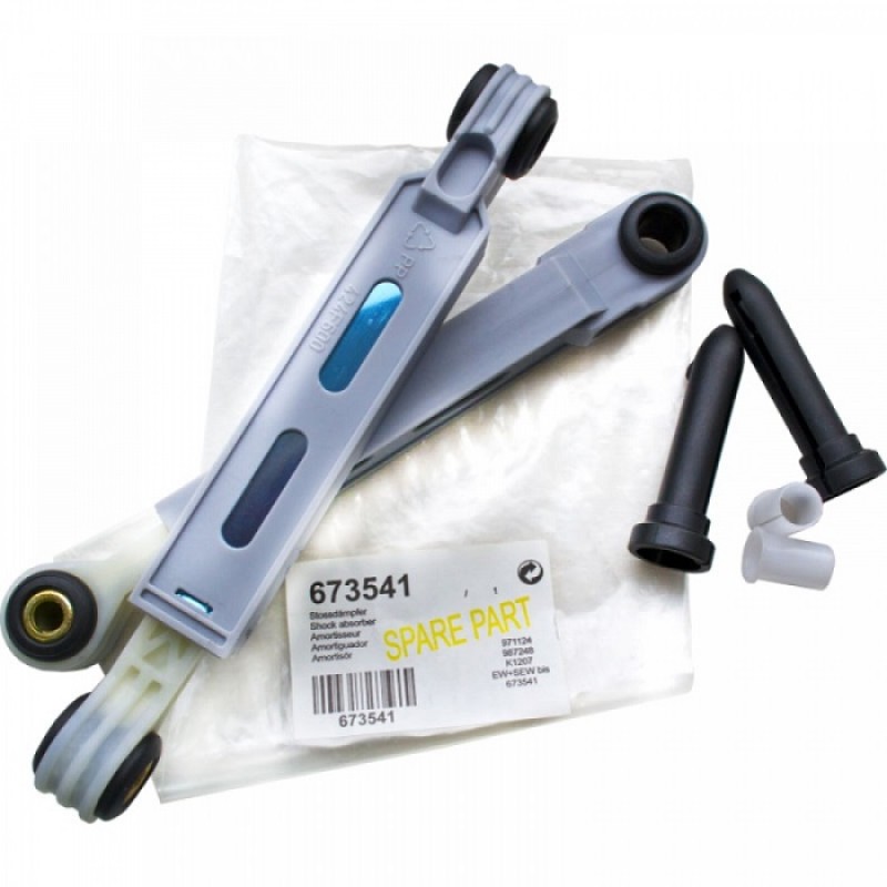 00306057 Амортизатор бака для стиральной машины Bosch 90H, L173-255мм, Ø8/13мм, квадрат AN-SA, 673541 660865