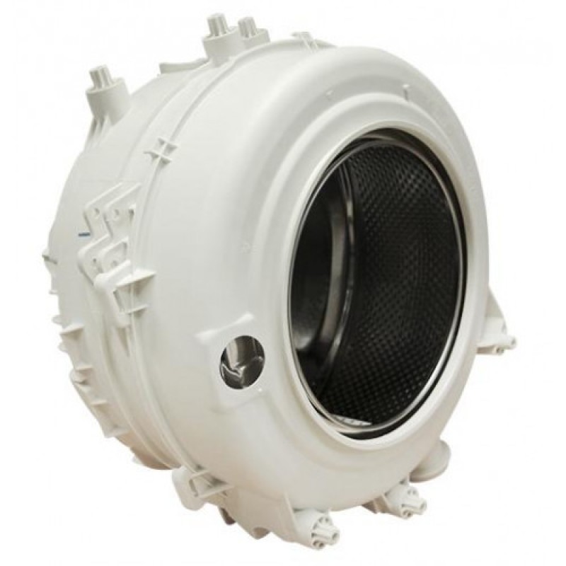 Бак стиральной машины Indesit, Ariston в комплекте со шкивом, без тэна, самый ходовой, код 109633, 1