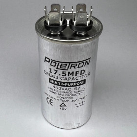 Конденсатор CBB65 17.5 мф 440-450V металл