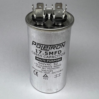 Конденсатор CBB65 17.5 мф 440-450V металл