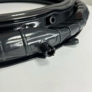 Манжета люка Haier, 2 отверстия, код 0020301453B,HAIER HW60-BP12929B