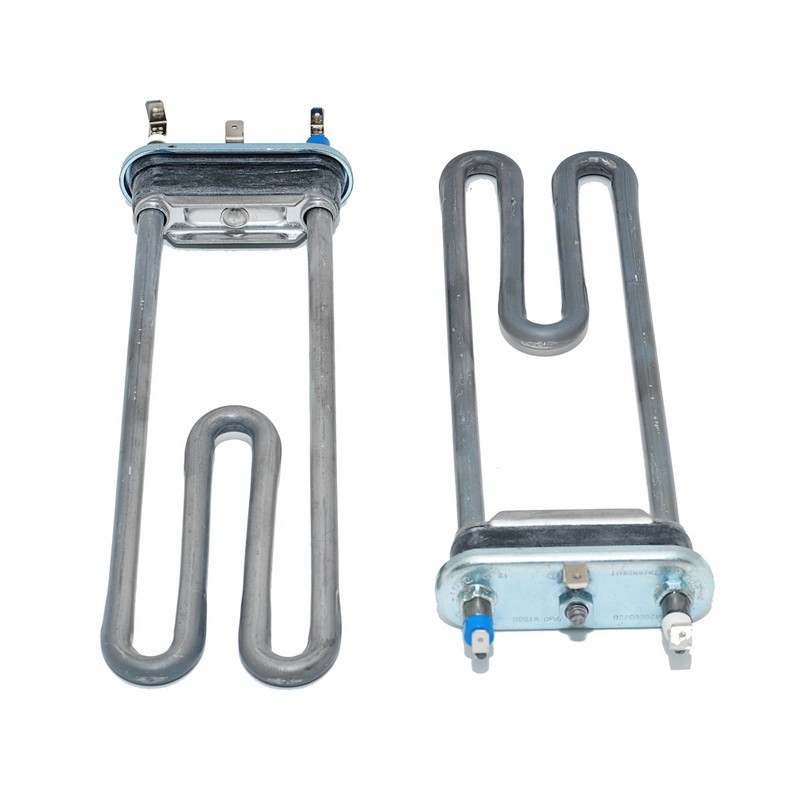 Тэн 1900W, прямой,  без отверстия по датчик, L=225 мм, широкая резинка с 