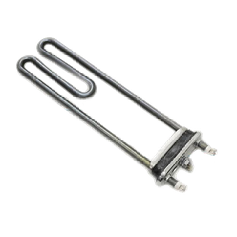 Тэн 1950W, прямой с отверстием под датчик, L=255 мм,  резинка с 