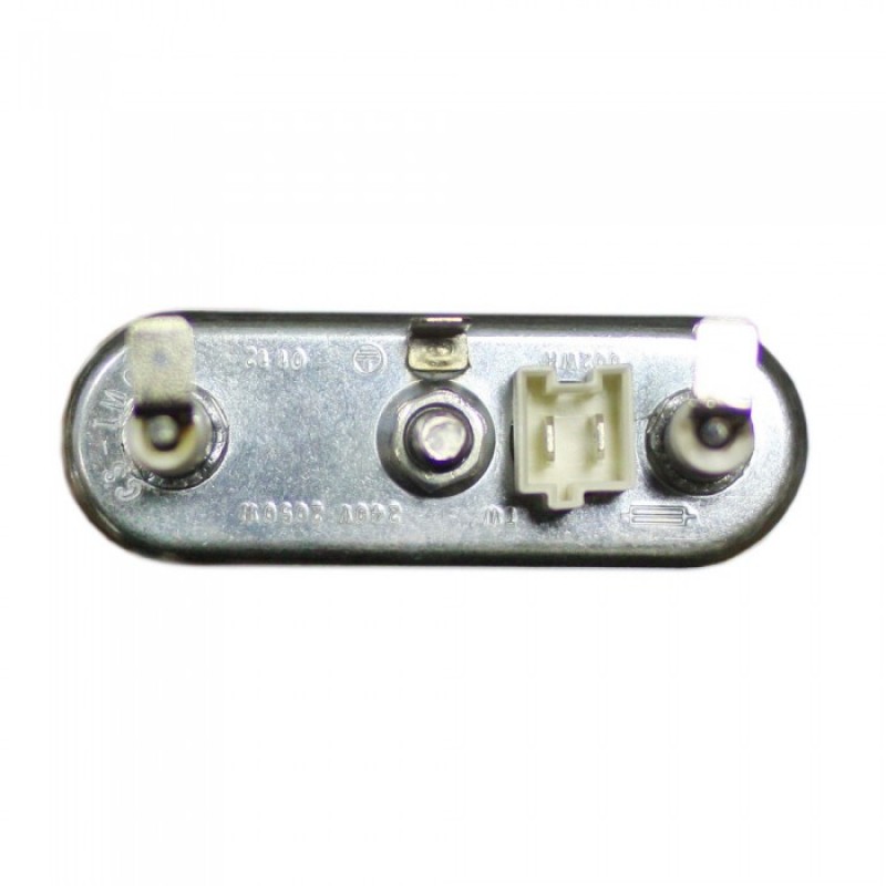 Тэн 1900W, прямой, с отверстием L=185 мм, ровная резинка 12 мм, Thermowatt, для Samsung