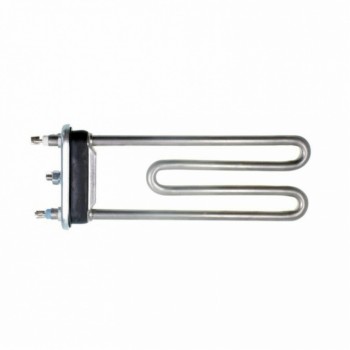 Тэн 1900W, прямой, с отверстием под датчик. L=185 мм, резинка с 
