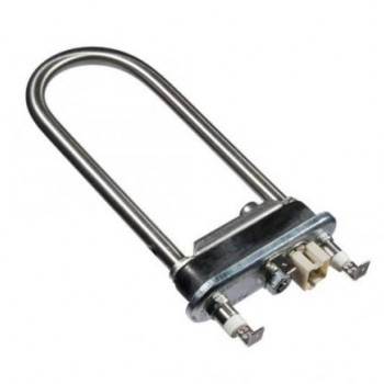 Тэн  850W, прямой, с отверстием под датчик, L=145 мм, резинка ровная (11 мм), 