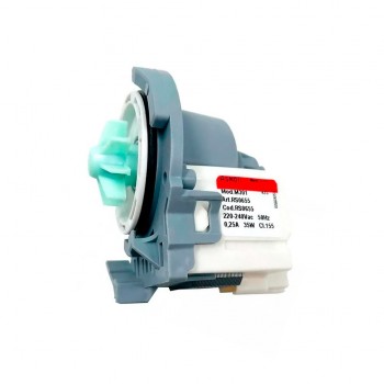Насос Askoll 35W, EBS105-015, 3 защелки, фишка назад, M301, аналог PMP015WH, подходит для Bosch