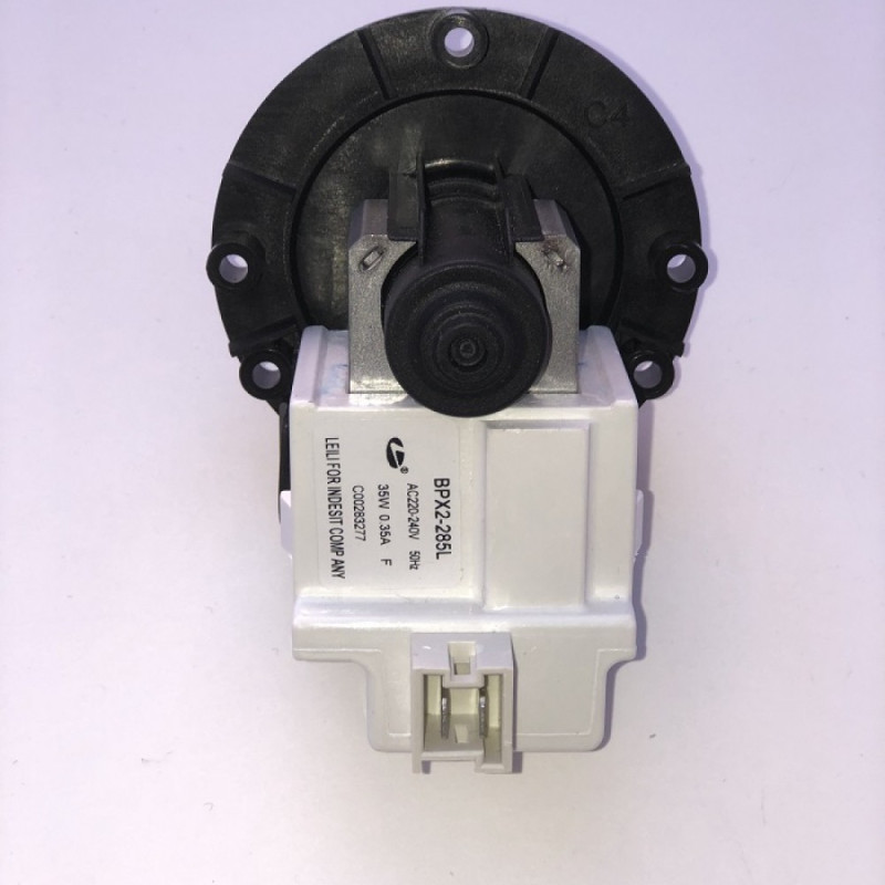 Помпа на 3 винтах, универсальная, выводы назад вместе, для Индезит,Аристон (тип Plaset)