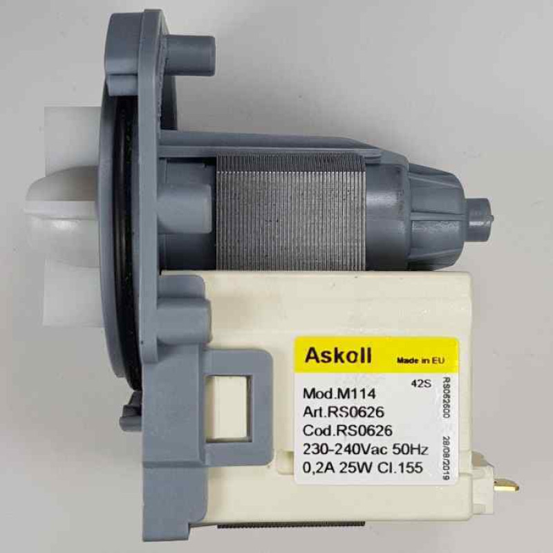 Помпа Askoll 25W (без улит.на защелк.3шт.клеммы разд.)