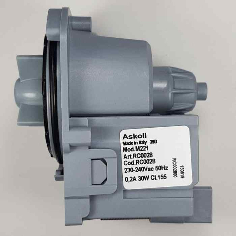 Помпа Askoll 30W (без улит.на защелк.3шт.клеммы вместе)