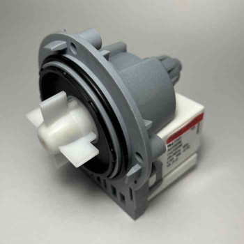 Помпа на 3 винтах, универсальная, выводы назад, раздельно, Askoll 40W, нового образца, с АЛЮМИНИЕВОЙ