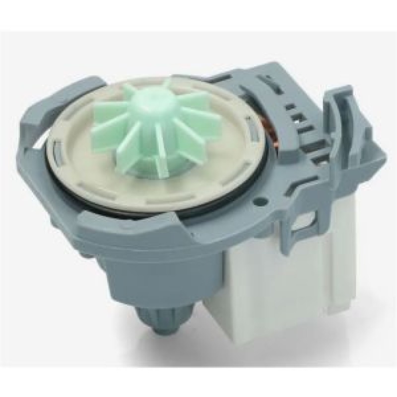 Насос Askoll 35W, EBS105-015, 3 защелки, фишка назад, M301, аналог PMP015WH, подходит для Bosch