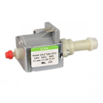  Насос (помпа) для кофемашины 56W, EK2, 220V, Ulka, мет.носик