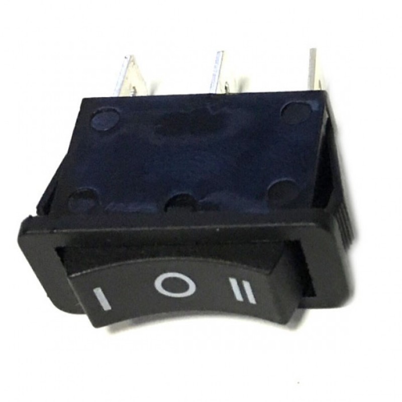 ВЫКЛЮЧАТЕЛЬ 15А 250V (6 КОНТАКТ.) KСD4, 2 РЕЖИМА, ЧЕРНЫЙ, КЛАВИШНЫЙ