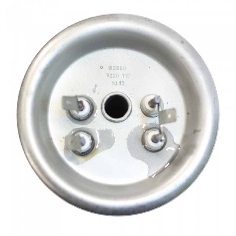 ТЭН RF 2500W(1500+1000), ИТА, нерж, Ø92, М6, клеммы под разъем, L285мм, 220V, 10942