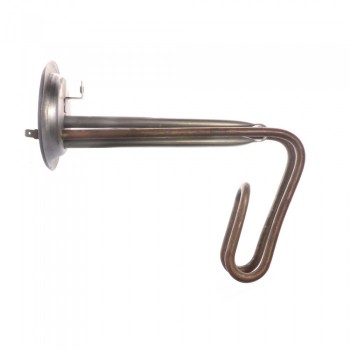 ТЭН RF 1500W, ИТА, медь, Ø92, М6, клеммы под разъем, L195мм, горизонтальный, 220V, 20192