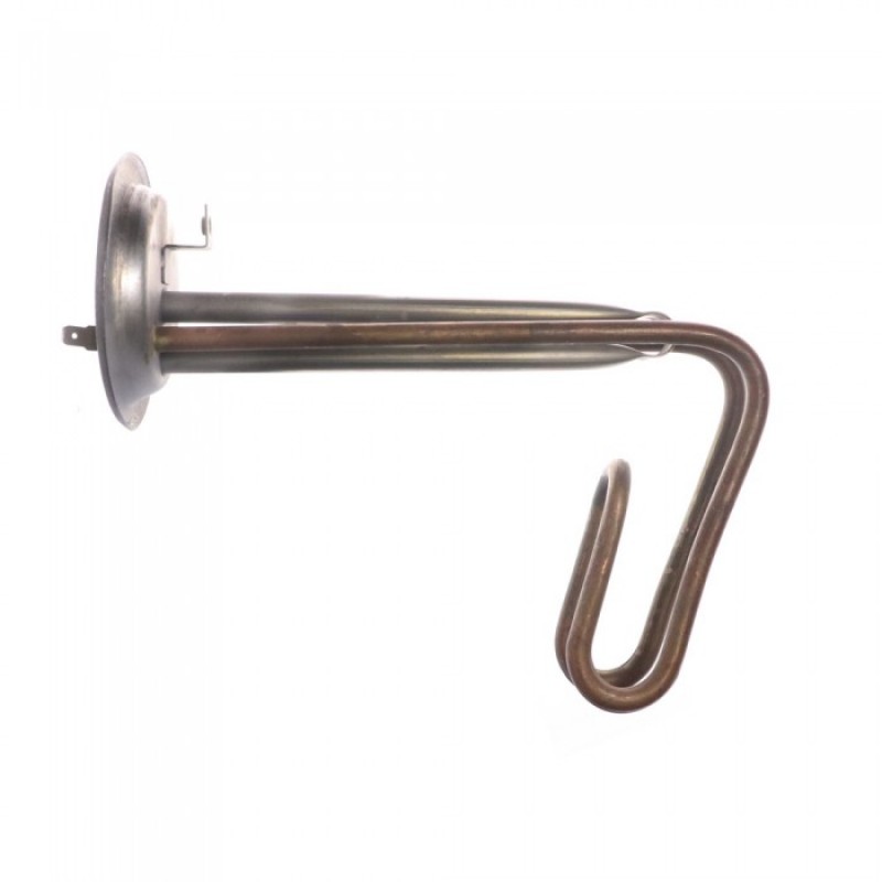 ТЭН RF 1500W, ИТА, медь, Ø92, М6, клеммы под разъем, L195мм, горизонтальный, 220V, 20192