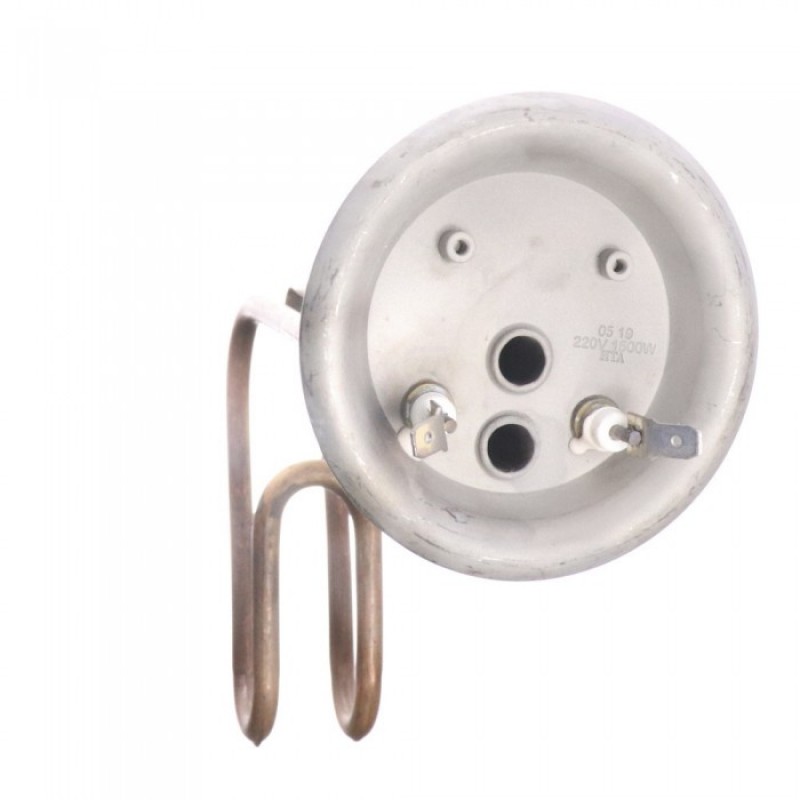 ТЭН RF 1500W, ИТА, медь, Ø92, М6, клеммы под разъем, L195мм, горизонтальный, 220V, 20192