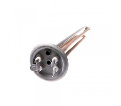 ТЭН RF 2500W(1000+1500), ИТА, медь, Ø64мм, М4, клеммы под разъем+под винт, Shuttle, L365мм, 220V, 20