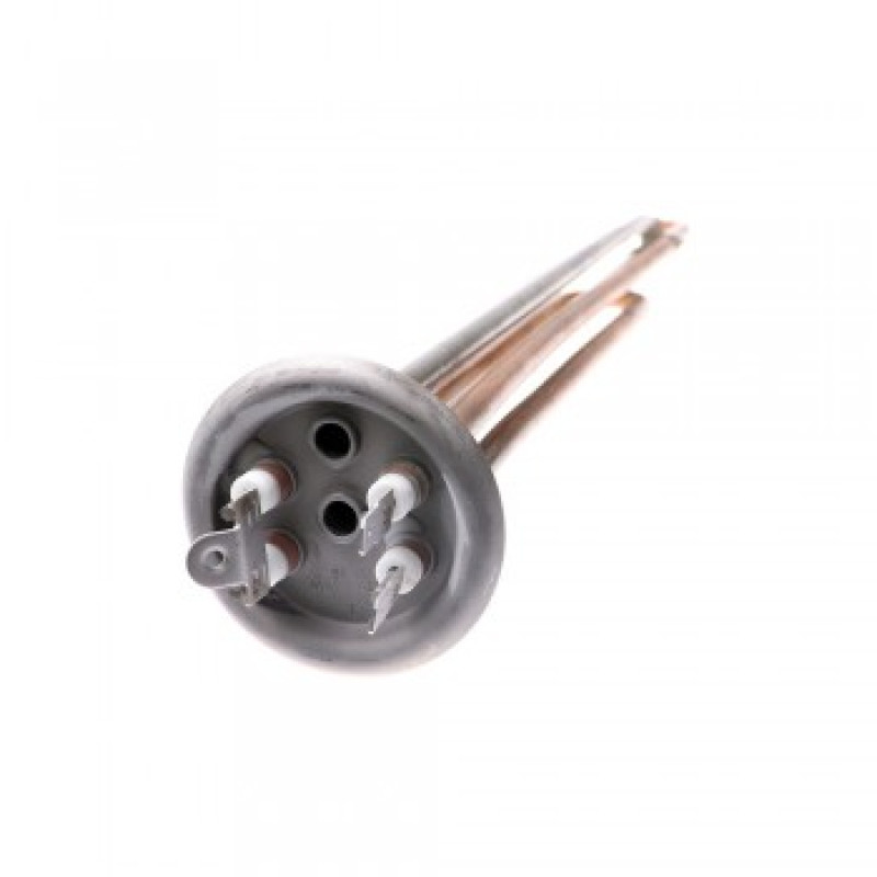 ТЭН RF 2500W(1000+1500), ИТА, медь, Ø64мм, М4, клеммы под разъем+под винт, Shuttle, L365мм, 220V, 20