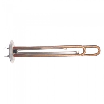 ТЭН RF 2000W(1300+700), ИТА, медь, Ø73, М4, клеммы под разъем, L290мм, 220V												