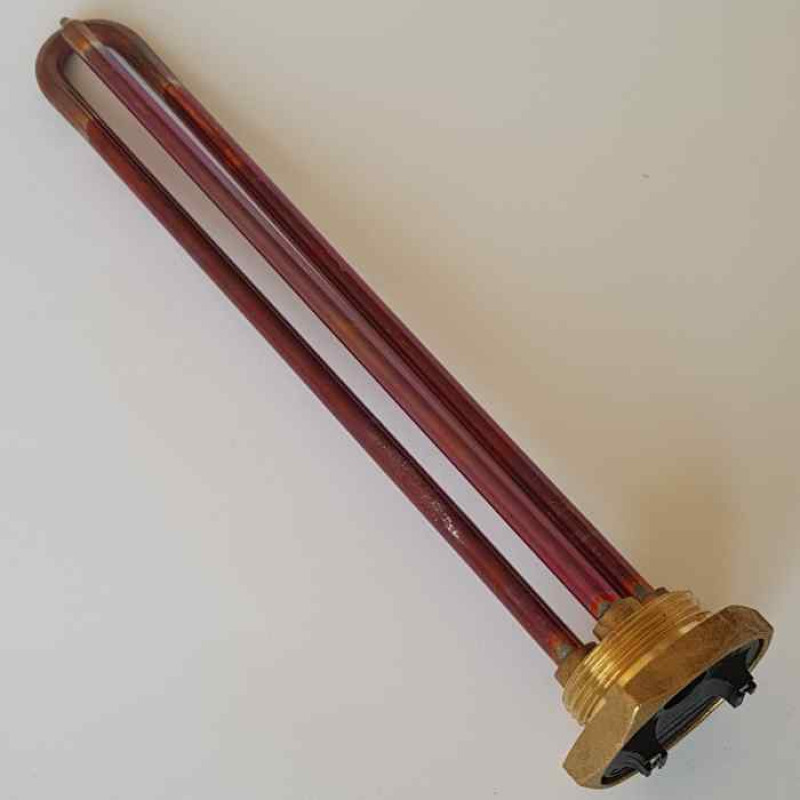 ТЭН для бойлера Ariston, Thermex 2 кВт (2000W) 220V, Ø1 1/4 анод, L280мм, Reco										