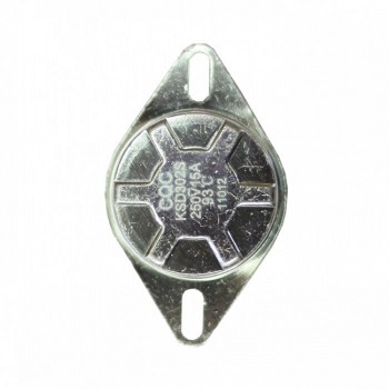 Защитный терморегулятор KSD302S 93°C 15A биметаллический, нормальнозамкнутый RZL, EWH, RZB 100314