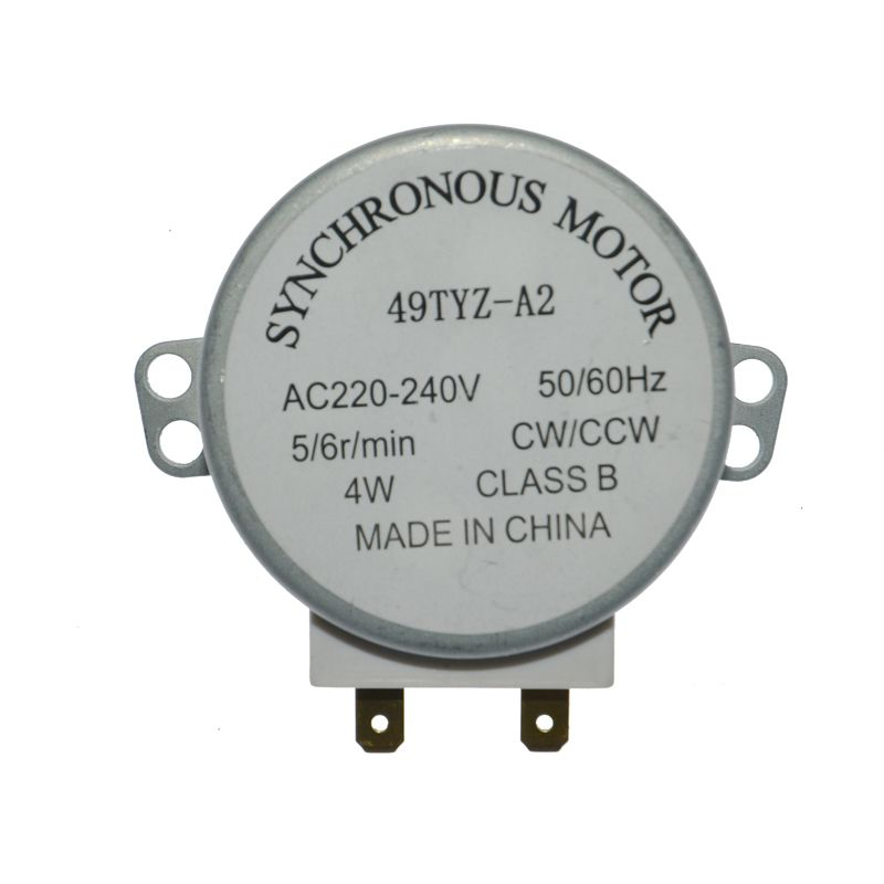 Мотор вращения тарелки СВЧ AC, 220 В, 4 ВТ, 50/60 Гц, высота вала 17 мм																